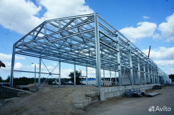 Быстровозводимые ангары / ангар под ключ