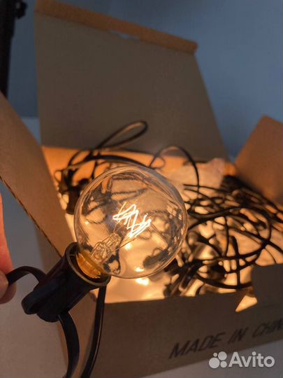 Уличные Ретро гирлянды