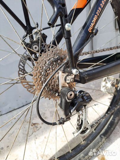 Велосипед forward quadro 2.0 27.5 disc