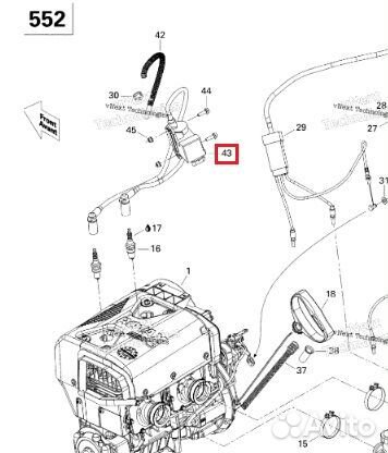 SU-01182 SPI Катушка Зажигания Для Ski Doo 5120599