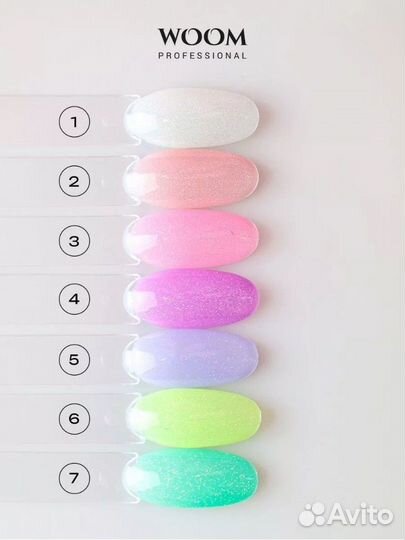 Гель лаки и цветные базы Woom
