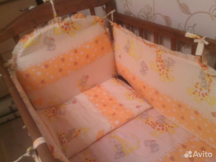 Бортики в детскую кроватку