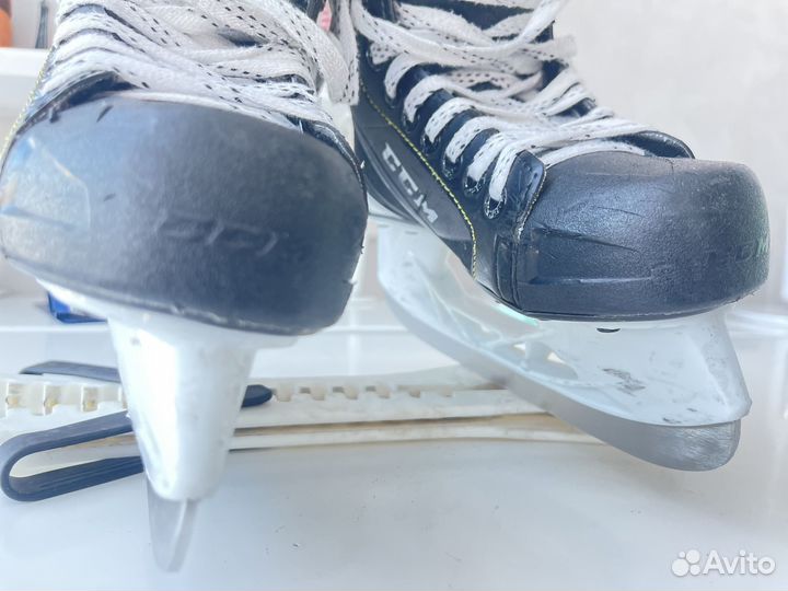 Коньки хоккейные ссм 35 размер