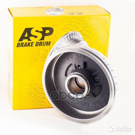 Барабан тормозной lada/nissan largus/almera 290107