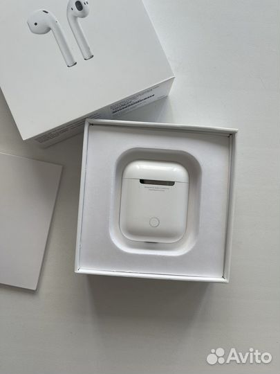 Кейс для AirPods 1/2 ориганал (A1602)