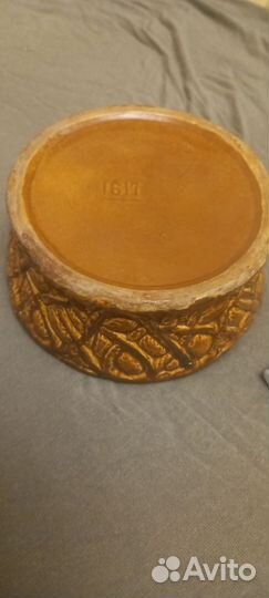 Фарфоровая маслёнка Кузнецов