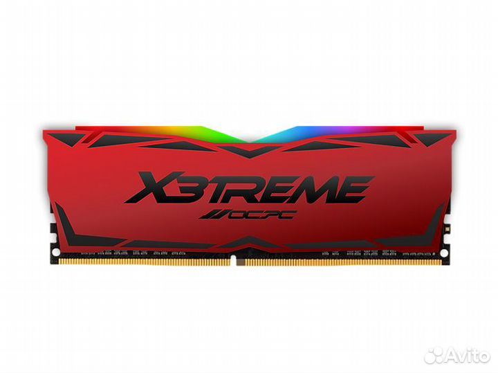 8Gb DDR4 3200MHz ocpc X3 RGB Red (MMX3A8GD432C16RE