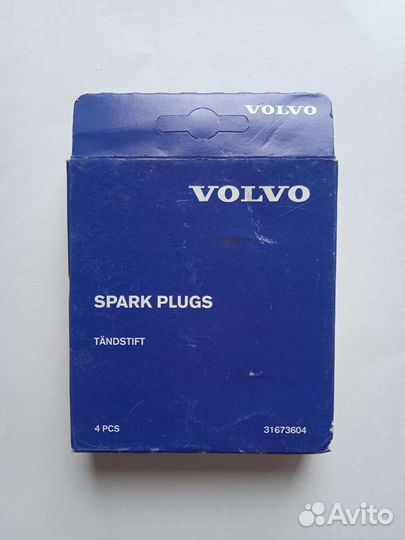 Свечи зажигания volvo