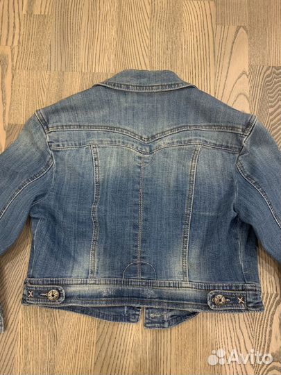 Джинсовая куртка bershka