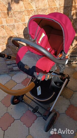 Коляска детская luxmom 530-W 3-1