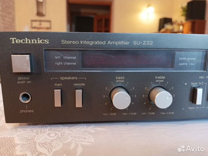 Усилитель technics su-z22