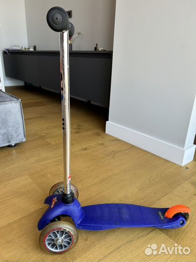 Самокат детский трехколесный бу