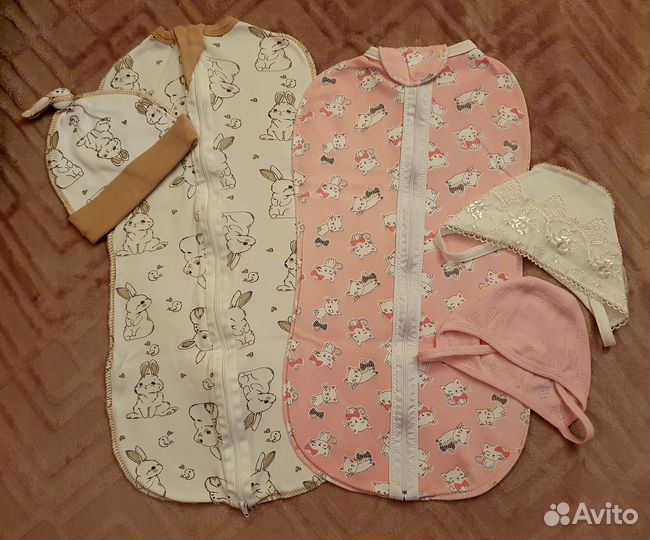 Пеленка кокон на молнии