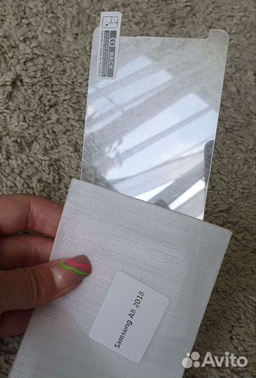 Samsung A8 стекло