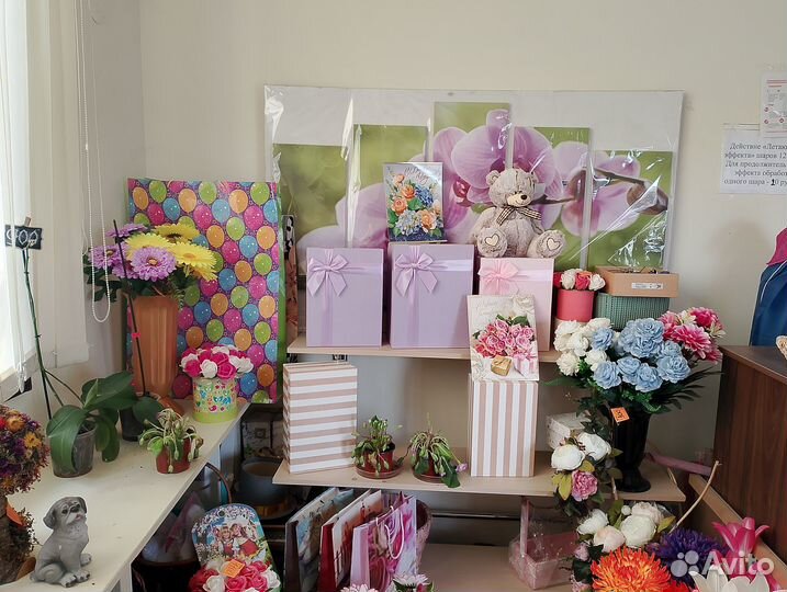 Цветочный магазин - готовый бизнес