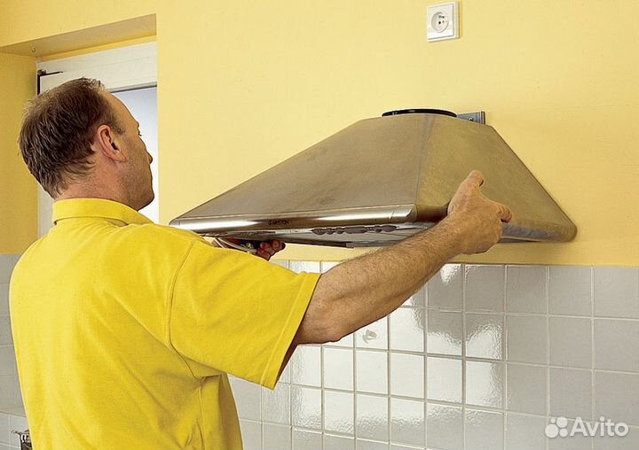 Утановка вытяжек, монтаж квартирной вентиляции