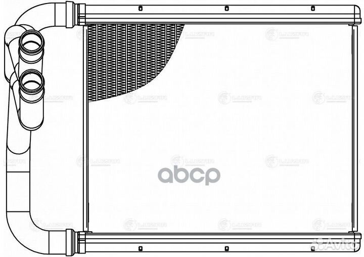 LRH 0855 luzar Радиатор отоп. Kia Sorento II (0