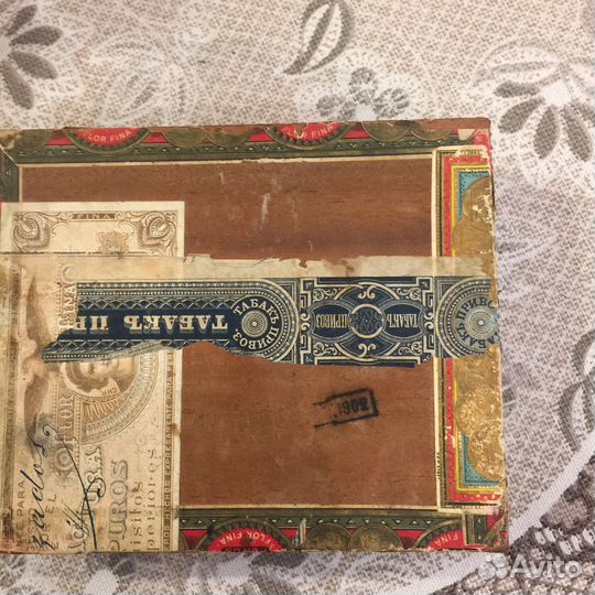 Коробка из под сигар,табока