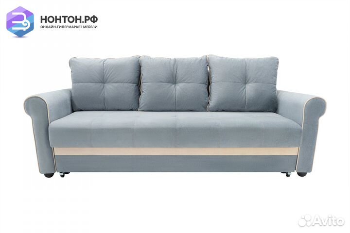 Диван еврокнижка Верона серый