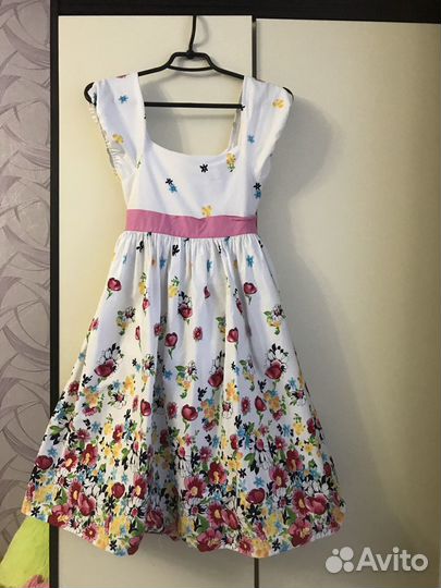Платье для девочки 128-134