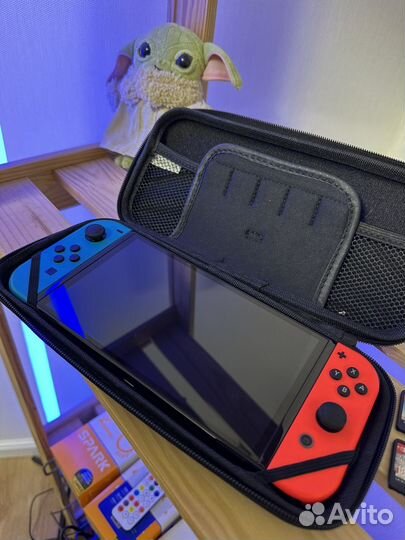 Nintendo Switch oled с играми