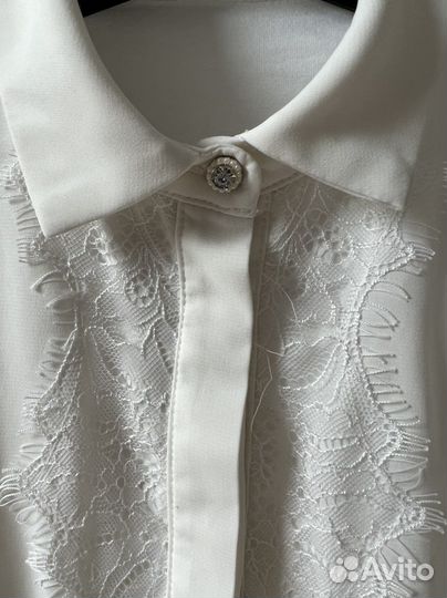 Школьная Рубашка на девочку rolly 122-128