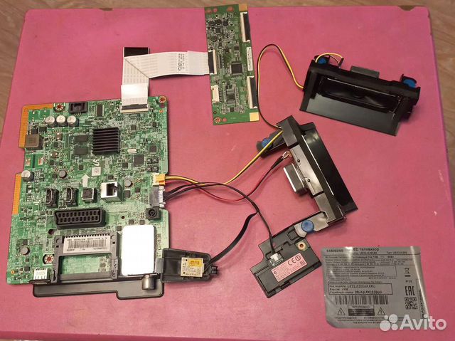 Схемы, платы динамики samsung UE32J5205AK