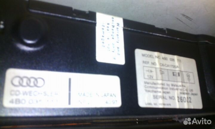 Чейнджер на 6 CD + Навигация к Audi А8