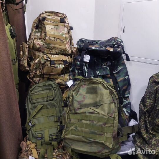 Рюкзаки тактические 25-110л