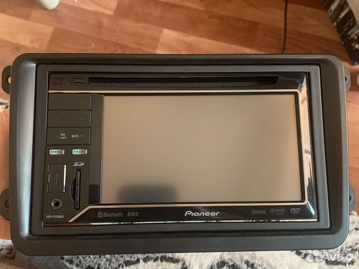 Рамка для 2 din магнитолы Passat b6