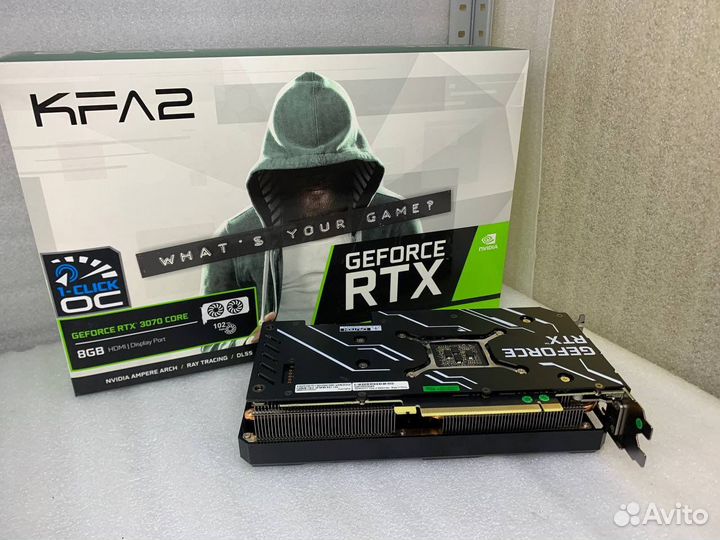 Видеокарта RTX 3070 KFA2 8gb Гарантия