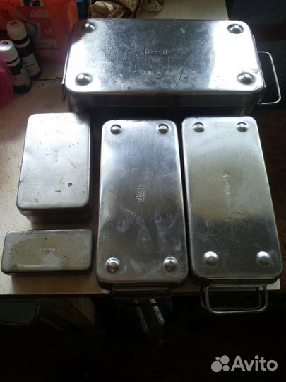 Медицинский набор: биксы + шприцы