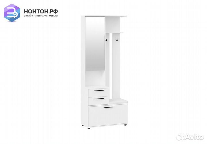 Прихожая Витра тип 1 белый ясень