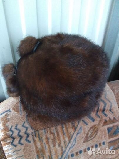 Шапка зимняя меховая женская норка