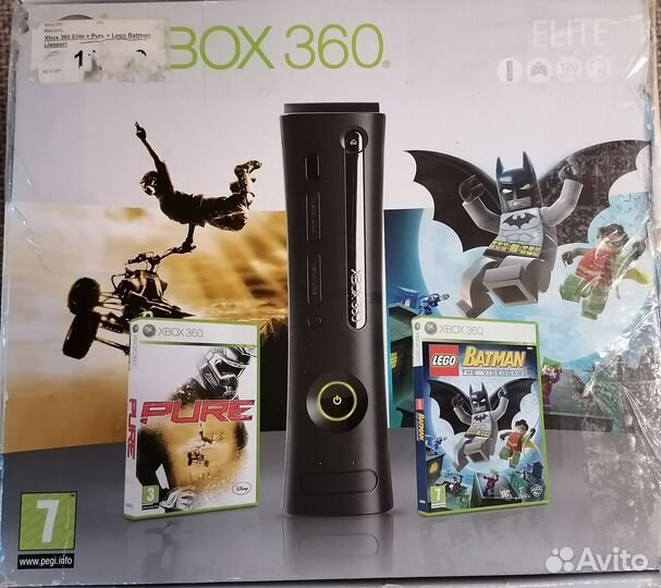 Xbox 360 Fat 120 Gb 40 игр
