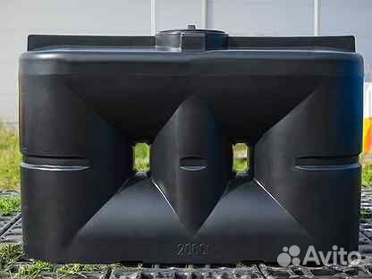 Емкость пластиковая прямоугольная