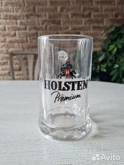 Пивная кружка krusovice новая 0.5