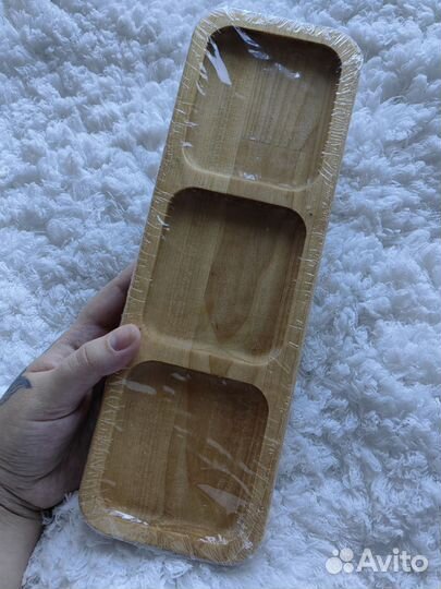 Менажница деревянная для сервировки новая