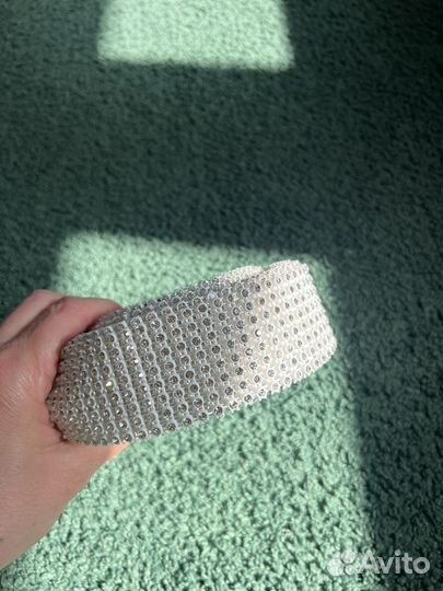 Тесьма декоративная со стразами