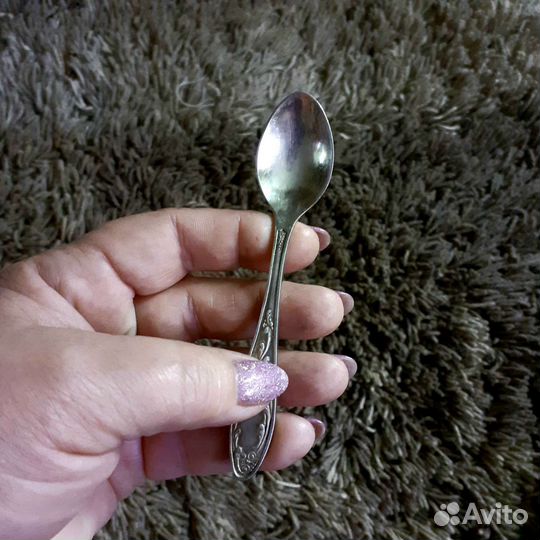 Чайные ложки из мельхиора СССР
