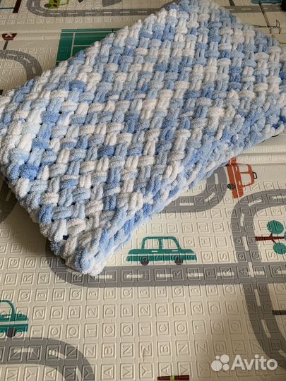 Плед детский плюшевый