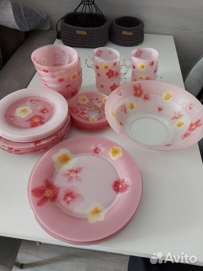 Набор столовой посуды luminarc новый