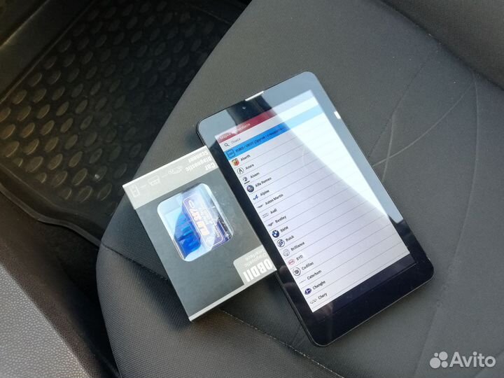 Планшет для диагностики авто