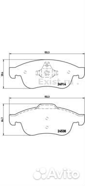Тормозные колодки