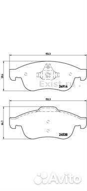 Тормозные колодки