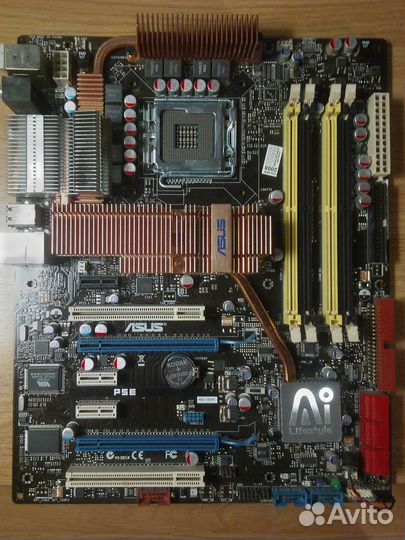 Комлект asus P5E