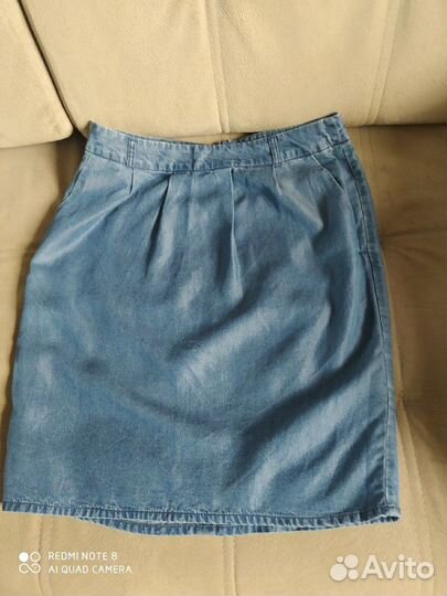 Юбки джинсовые