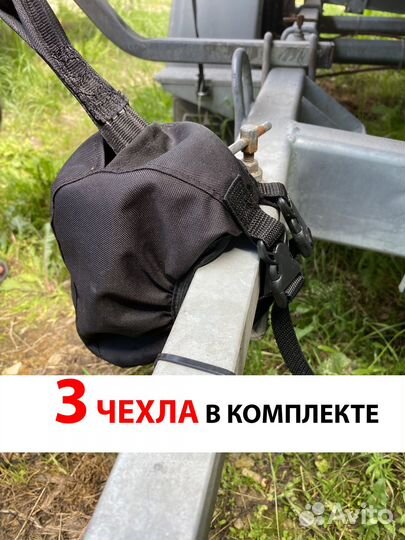 Комплект чехлов на самозатягивающиеся ремни (3 шт)