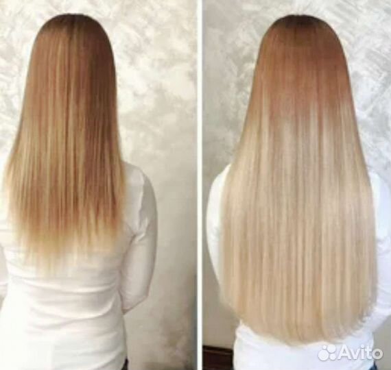 Наращивание шикарных волос