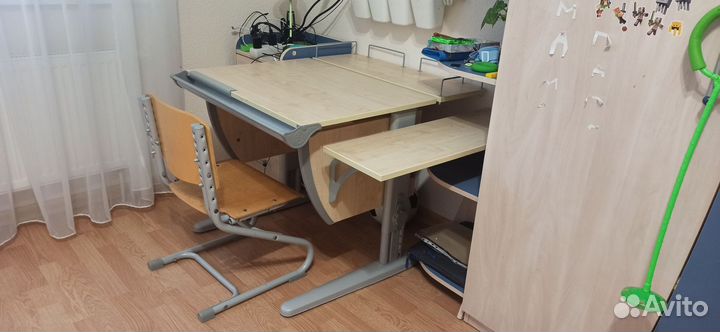 Растущая парта и стул дэми